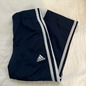 Adidas toddler navy blue track pants